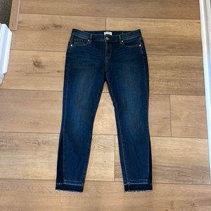 Loft cropped jeans